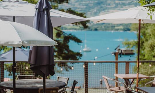 Plage Restaurant Lac de Serre-Ponçon